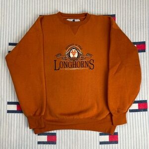 Vintage University of Texas Longhorns embroidered crewneck Sweatshirt
